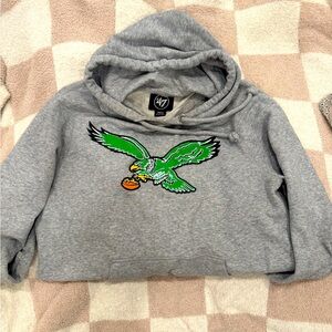 47 Vintage Kelly Green Logo Eagles hoodie